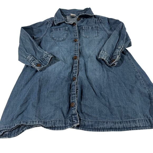 Old Navy Toddler Girl 18-24 M 100% Cotton Long Sleeve Dress - Picture 1 of 5